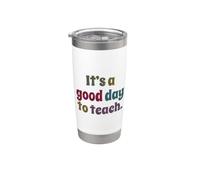 Es un buen día para enseñar a los maestros agradecimiento al día del maestro Vaso térmico de acero inoxidable de doble pared