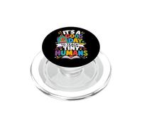 Es un Buen día para enseñar al Maestro de pequeños Humanos PopSockets PopGrip para MagSafe