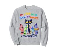 Es un Buen día para enseñar la Vida a Las Personas pequeñas, Tiza para Gatos Sudadera