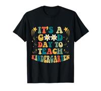 Es un buen día para enseñar retro al maestro de jardín de infantes Camiseta