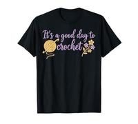 Es un Buen día para Hacer Ganchillo Divertido Amante del Ganchillo Camiseta