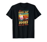 Es un Buen día para Leer Libros y Beber Boba Cita literaria Camiseta