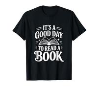 Es un Buen día para Leer un Amante literario de Libros Camiseta