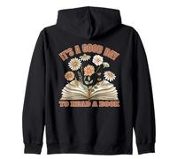 Es un Buen día para Leer un Libro | Wildflower Librarian Sudadera con Capucha