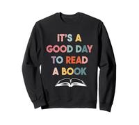 Es un Buen día para Leer una Lectura de la Biblioteca para Amantes de los Libros Sudadera