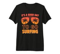 Es un Buen día para Practicar Surf Camiseta Premium