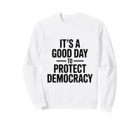 Es un Buen día para Proteger la Democracia y los entusiastas del Voto Sudadera