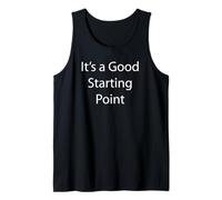 Es un Buen Punto de Partida Camiseta sin Mangas