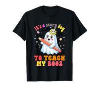 Es un día Aterrador para enseñar a mi Fantasma Boos Camiseta