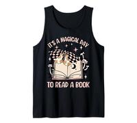 Es un día mágico para leer un libro Mariposa bibliófila Camiseta sin Mangas