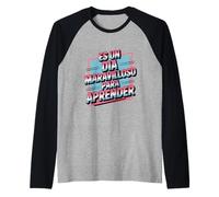 Es Un Dia Maravilloso para Aprender Divertido Dicho Camiseta Manga Raglan