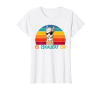 Es un Escalador para Fiestas y Celebraciones Retro Frases Camiseta gráfica económica, Mujer, Blanco, L