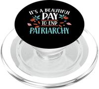 Es Un Hermoso Día para Acabar con El Patriarcado Feminista PopSockets PopGrip para MagSafe