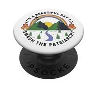 Es un hermoso día para aplastar al patriarca vintage PopSockets PopGrip Adhesivo