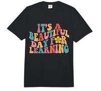 Es un Hermoso día para Aprender el Estilo Groovy Waves Comfort Colors Adult Heavyweight T-Shirt