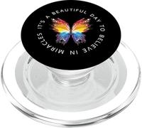 Es un Hermoso día para Creer en Milagros FIV PopSockets PopGrip para MagSafe
