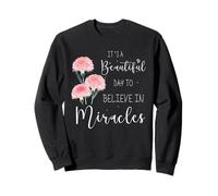 Es un Hermoso día para Creer en Milagros FIV Sudadera