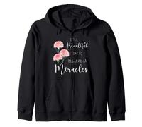Es un Hermoso día para Creer en Milagros FIV Sudadera con Capucha