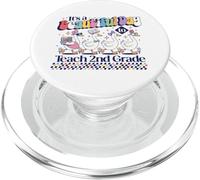 Es un Hermoso día para enseñar a un Maestro de Segundo Grado Lindo Ganso PopSockets PopGrip para MagSafe