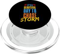 Es un Hermoso día para perseguir a Storm PopSockets PopGrip para MagSafe
