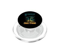 Es un Hermoso día para perseguir tormentas Tornado Chaser PopSockets PopGrip para MagSafe