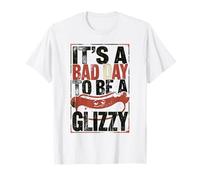 Es un Mal día para ser un Divertido Humor de Perrito Caliente Alegre Camiseta