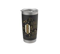 Es un mal día para ser un divertido perrito caliente al estilo Art Deco Vaso térmico de acero inoxidable de doble pared