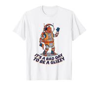 Es un Mal día para ser un Espacio Divertido y Alegre para Perros Calientes Camiseta