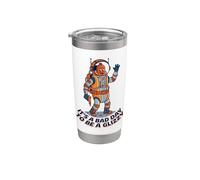 Es un mal día para ser un espacio divertido y alegre para perros calientes Vaso térmico de acero inoxidable de doble pared
