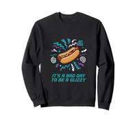 Es un Mal día para ser un Glizzy Hotdog al Estilo Retro de los 90 Sudadera