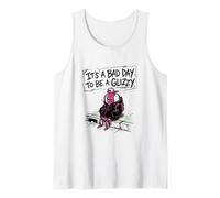 Es Un Malo Día para Ser Un Glizzy Triste Hotdog Meme Camiseta sin Mangas