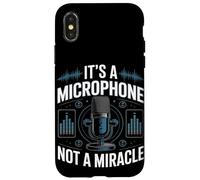 Es un micrófono, no un ingeniero de audio milagroso Carcasa para iPhone X/XS