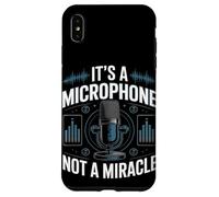 Es un micrófono, no un ingeniero de audio milagroso Carcasa para iPhone XS Max