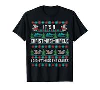 Es un Milagro navideño No me perdí el Crucero Divertido Camiseta