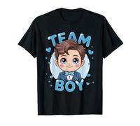 Es un niño Equipo de revelación de género azul Baby Shower embarazo Camiseta