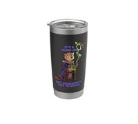 Es un trabajo difícil, pero alguien tiene que ser druida - nutria druida Vaso térmico de acero inoxidable de doble pared