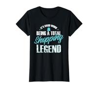 Es un Trabajo Duro ser una Leyenda Total de Compras Camiseta gráfica económica, Mujer, Negro, M
