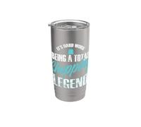 Es un trabajo duro ser una leyenda total de compras Vaso térmico de acero inoxidable de doble pared