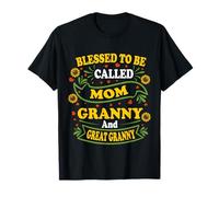 Es una bendición ser llamada mamá, abuela y bisabuela. Día de la Madre Camiseta