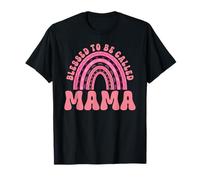 Es una bendición ser Llamada Mama Rainbow Motherhood Parent Mami Camiseta