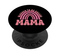 Es una bendición ser Llamada Mama Rainbow Motherhood Parent Mami PopSockets PopGrip Adhesivo