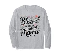 Es una bendición ser Llamada Mama Wildflower Floral Botanical Manga Larga