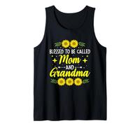 Es una bendición ser llamada mamá y abuela Mama Nana Mimi Grammie Camiseta sin Mangas