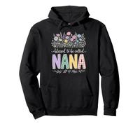 Es una bendición ser Llamada Nana Floral Design Sudadera con Capucha