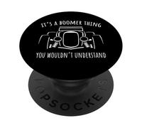 Es una cosa Boomer, no entenderías el diseño Hotrod PopSockets PopGrip Adhesivo