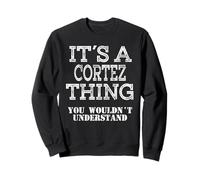 Es una cosa CORTEZ que no entenderías que coinciden con la familia Sudadera