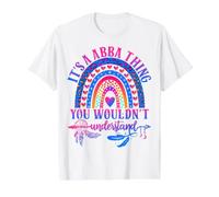 Es una Cosa de Abba Que no entenderías Divertido Nombre Abba Camiseta gráfica económica, Hombre, Blanco, XL
