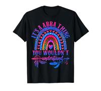 Es una Cosa de Abba Que no entenderías Divertido Nombre Abba Camiseta gráfica económica, Hombre, Negro, XL