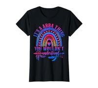 Es una Cosa de Abba Que no entenderías Divertido Nombre Abba Camiseta gráfica económica, Mujer, Negro, XL