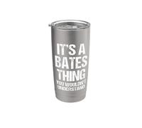 Es una cosa de Bates (no lo entenderías) - Funny Bates Vaso térmico de acero inoxidable de doble pared